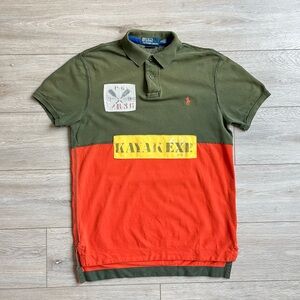 Polo Ralph Lauren Kayak K1 Expedition Rafting Rowing Polo Shirt